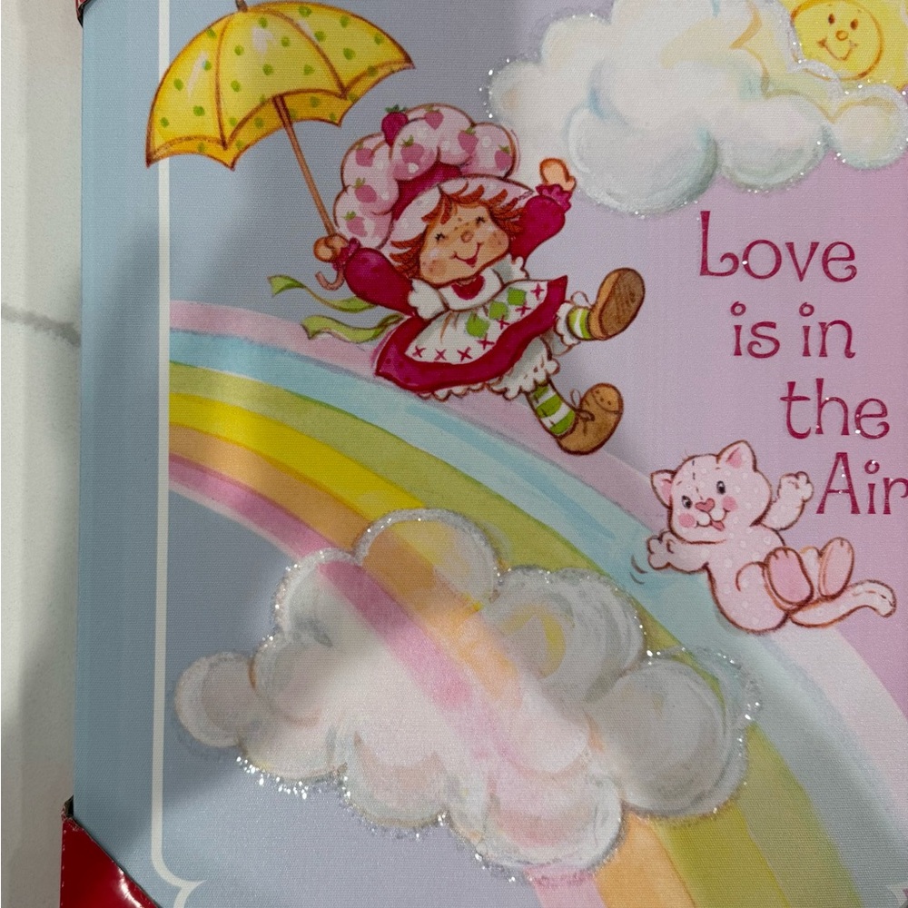 Strawberry Shortcake Wall Art canvas love is in the air - Picture 5 of 5